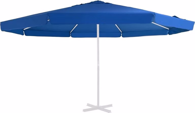 Maison Exclusive - Copertura di ricambio per ombrellone azzurro 515 cm