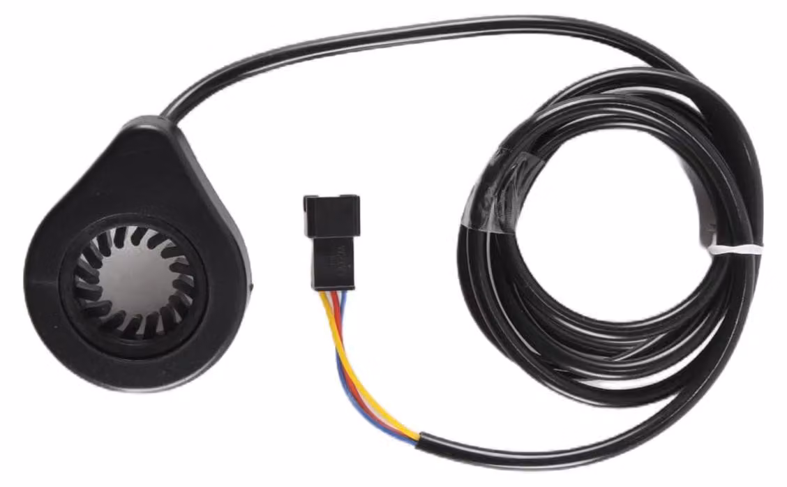 Sensore Hall per e-bike, 6 magneti, impermeabile, colore nero