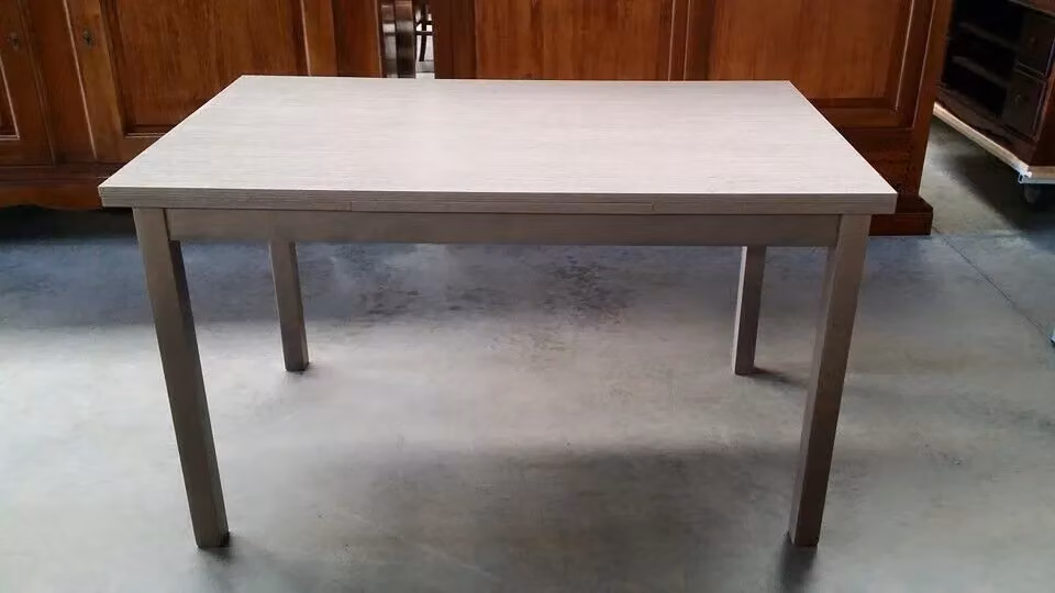 Tavolo allungabile rettangolare in rovere grigio Mobili 2G L: 130 cm, P: 80 cm, H: 76 cm – 2