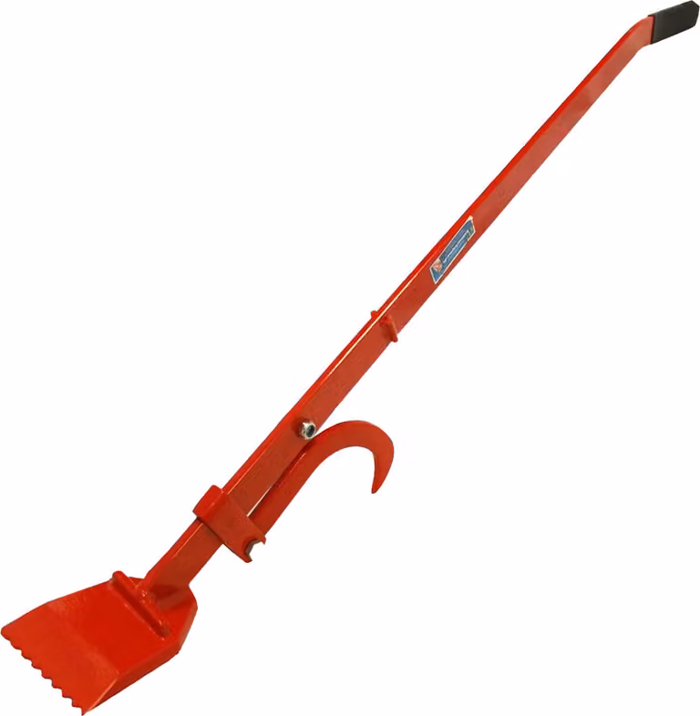 Sollevatore professionale per abbattimento 130 cm 10 cm di larghezza Gancio per girare i tronchi Sollevatore per abbattimento alberi Cuneo per abbattimento