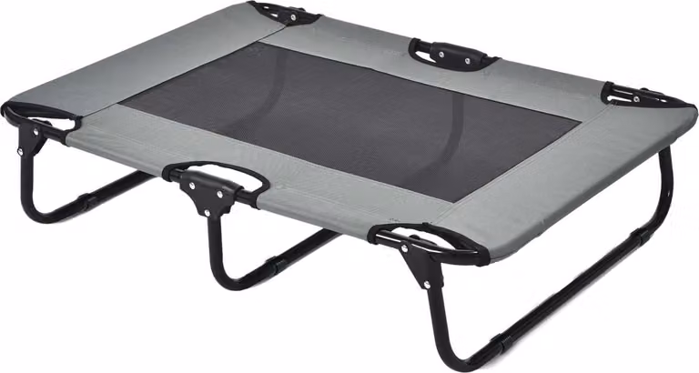Duvo+ Cuccia per cani Relax pieghevole grigio, misura: L