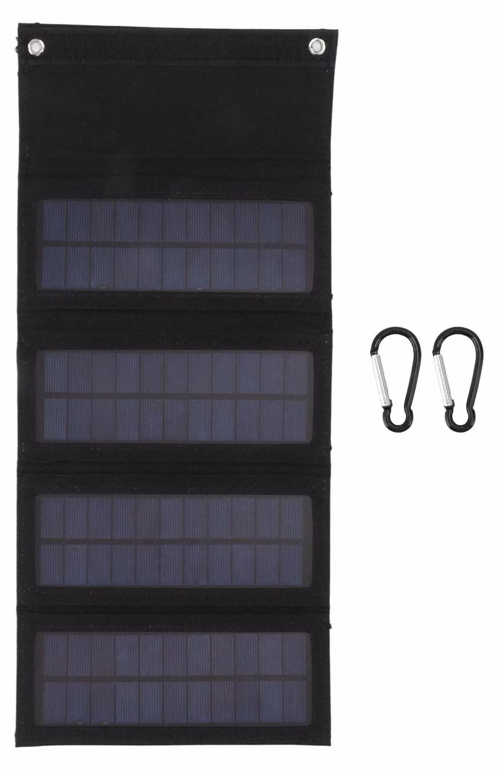 Pannello solare pieghevole da 40 W, monocristallino, con porta USB, portatile