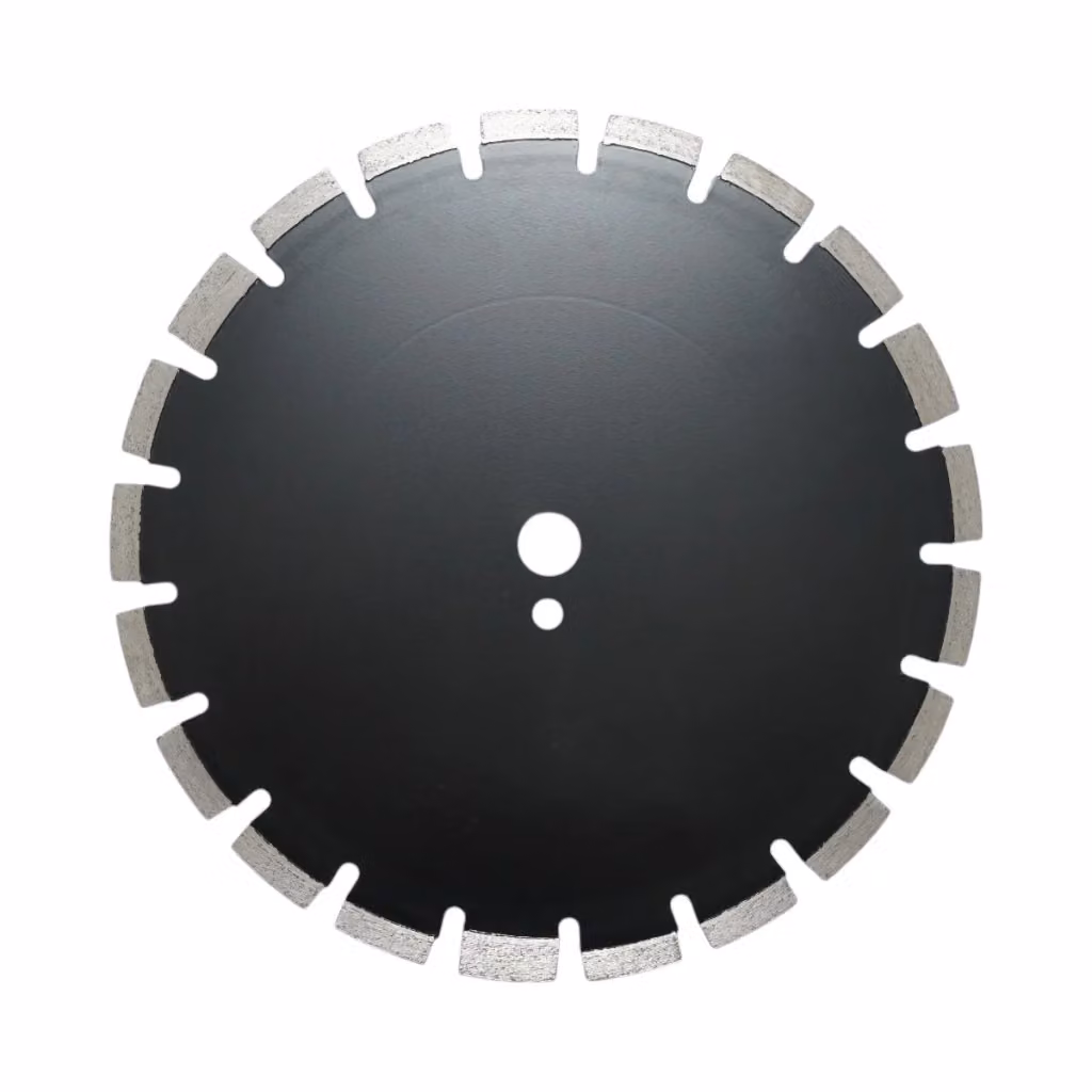 Disco diamantato segmentato Breckner per asfalto e calcestruzzo fresco, Diametro: 350 mm, Foro: 25,4 mm, Segmento: 12 mm – 2
