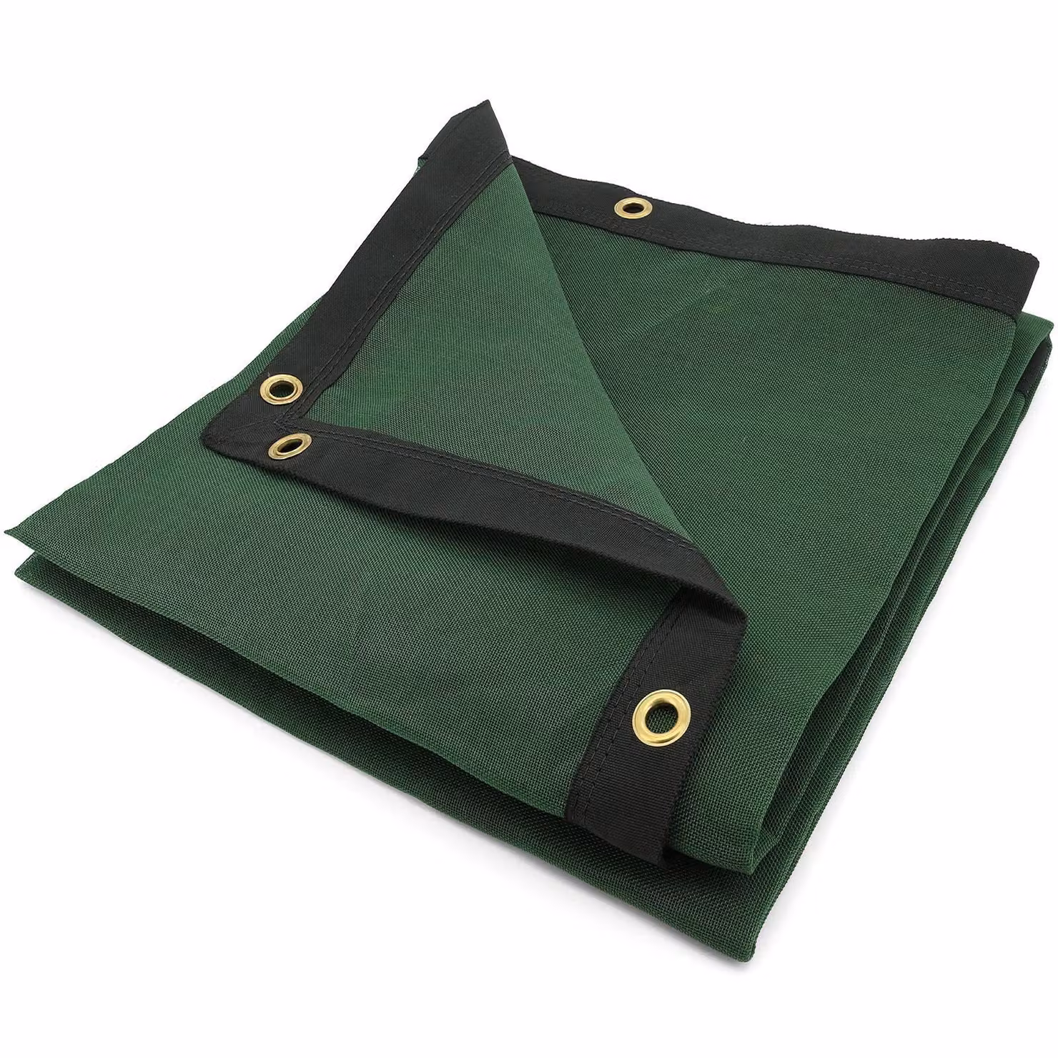 Rete per rimorchi e container 2,75 x 3,5 metri circa 200 g/m² tessuto monofilamento verde con occhielli