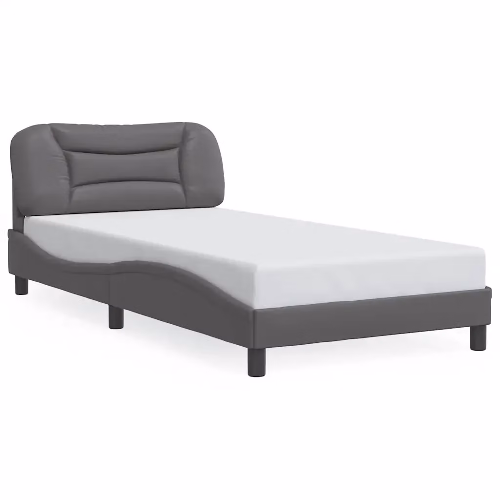 Giroletto senza materasso vidaXL Hvar color crema in similpelle L 100 cm x P 200 cm – 2