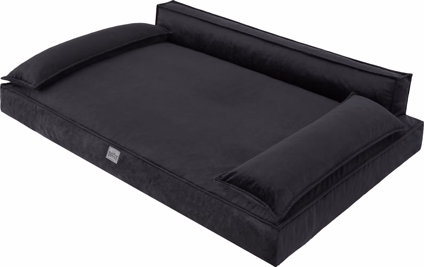 Letto per cani CHAMPION ( 78 x 54 cm ) - robusto letto in velluto per animali domestici sfoderabile, lavabile e confortevole - Doggy