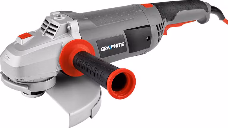 GRAPHITE Smerigliatrice angolare 2350W, disco 230 x 22,2 mm, velocità 6500 giri/min