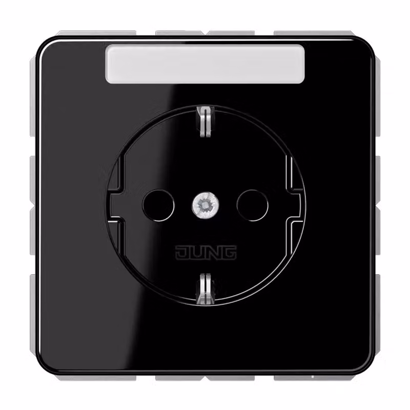 Jung CD1520NASW Presa SCHUKO® 16 A 250 V ~ nera