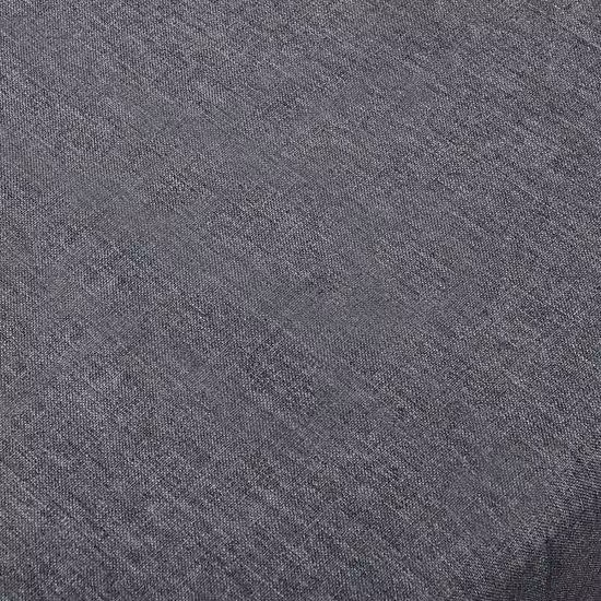 Tovaglia effetto cotone, facile da pulire, lavabile, resistente alla polvere, disponibile in diversi colori e dimensioni, grigia, rettangolare, 110 x 140 cm