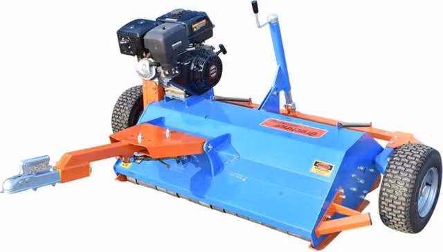 Trinciaerba trainato per quad Breckner Germany ATV120 con motore 15 CV, larghezza 115 cm