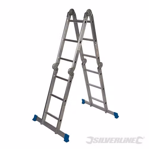 Silverline 953474 Scala multiuso con piattaforma