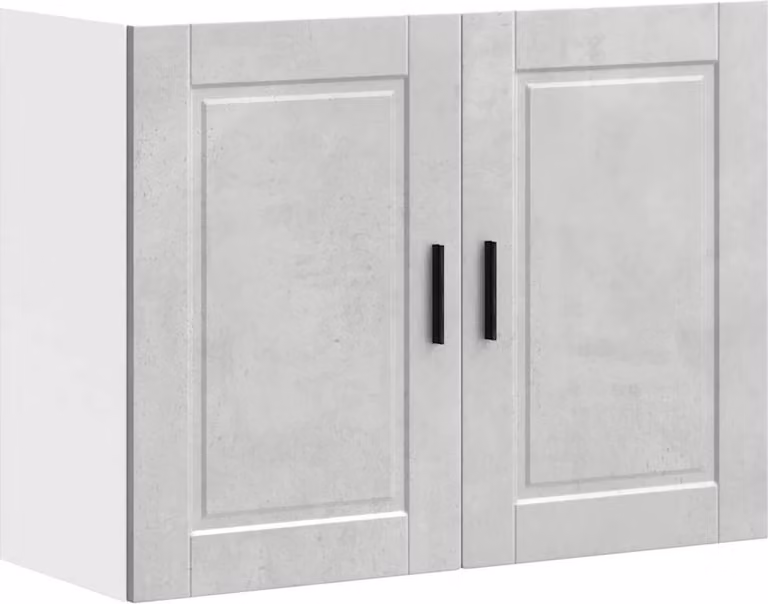 Pensile da Cucina Porto Grigio Cemento in Legno Multistrato