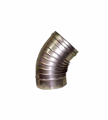 Gomito Inox 45^ 14 Ala