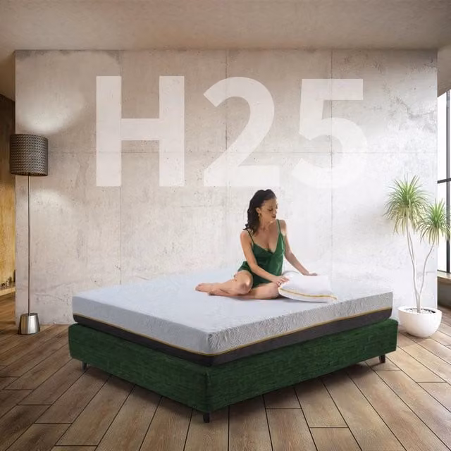 Materasso molle insacchettate e Memory ortopedico alto 25 Cm | Materasso semirigido matrimoniale 165X200 Cm | Materasso ITALIANO anallergico con tessuto sfoderabile - MOD. NIGHT MEMORY