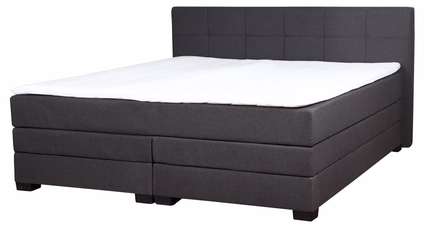 Vintage Boxspring Betten Polsterbett Bett Holzbett Doppel Hotel Ehebett 180x200
