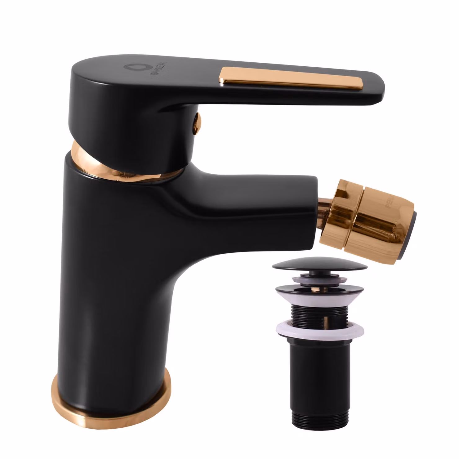 RAV Slezák Slezák Rav CO345KCMATZ Miscelatore per bidet nero opaco/oro
