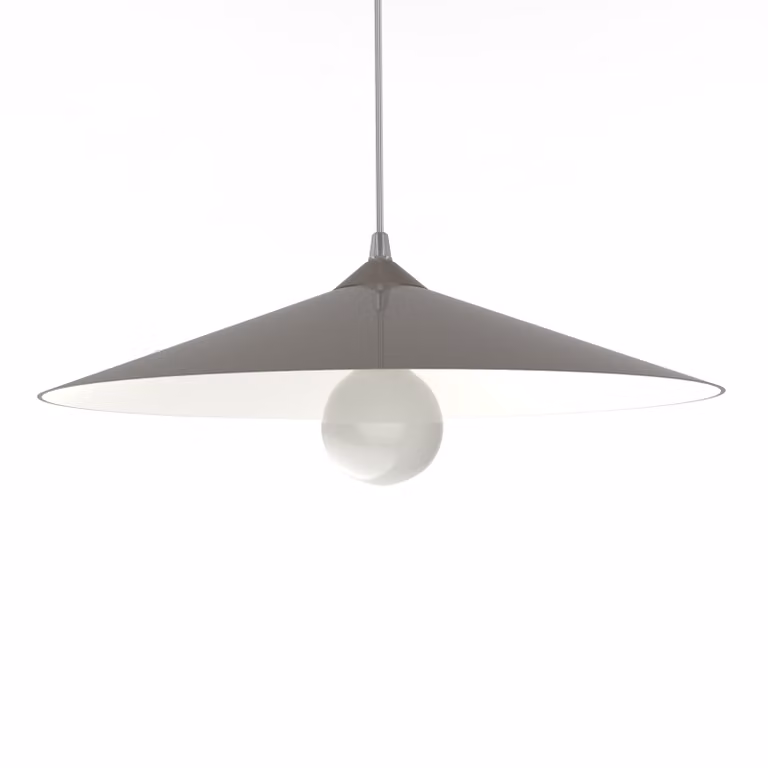 Lampada A Sospensione Chapeau Bicolore