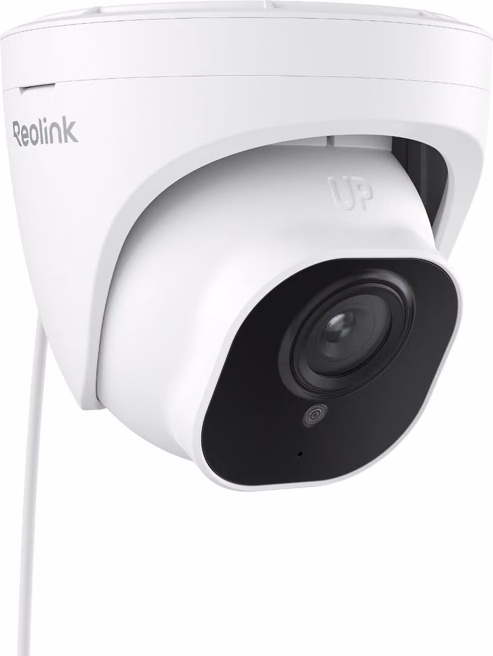Telecamera IP PoE Reolink da 5MP per esterni con rilevamento persone/auto, telecamera di sorveglianza per esterni con time-lapse, visione notturna IR, impermeabile, slot per scheda microSD, RLC-520A