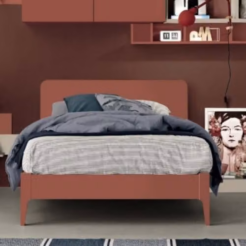 Letto una piazza e mezzo in legno Colombini Casa - Poldo