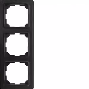 Telaio universale triplo antracite opaco - Telaio a 3 ingressi antracite R3UE55-am