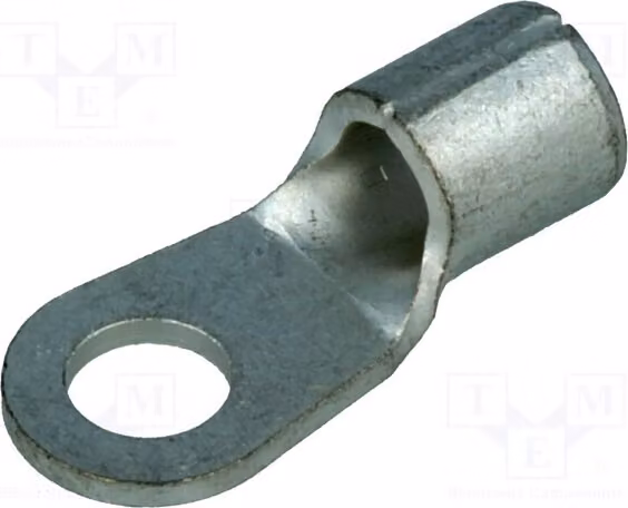 10 connettori a crimpare per cavi, sezione 2,5÷6mm², con morsetto M4, per cavi isolati GS4-6 (non isolati)