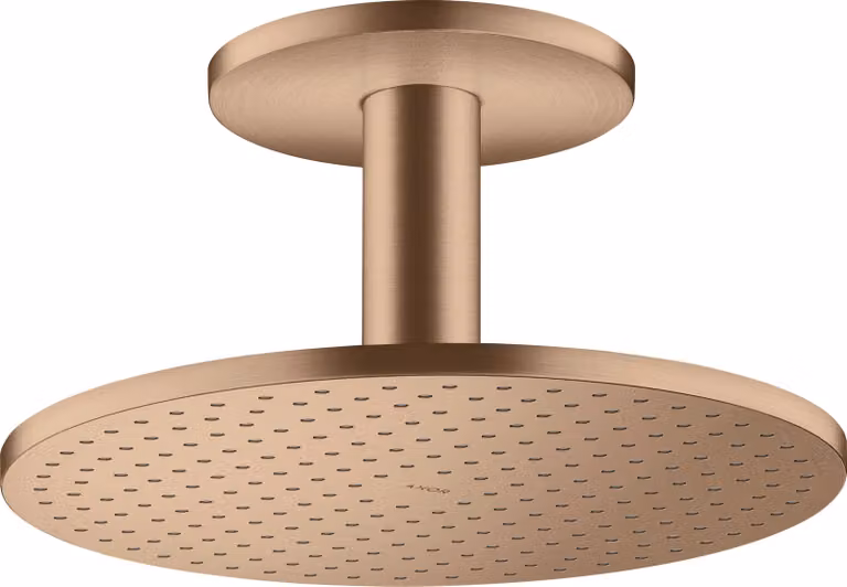 hansgrohe AXOR ShowerSolutions douche suspendue 300 2jet, raccordement au plafond, 35304310, 35304310