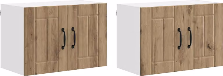 Armadietto a muro LUCCA 2 pcs Rovere Artigianale