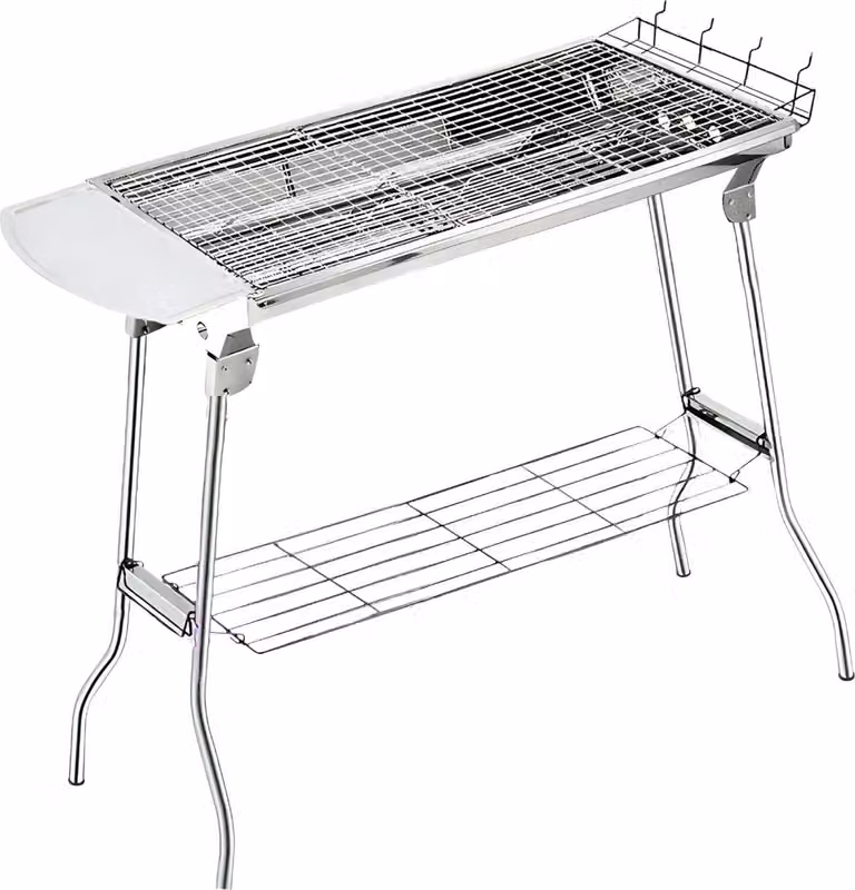 Herzberg HG-8112: barbecue con borsa per il trasporto