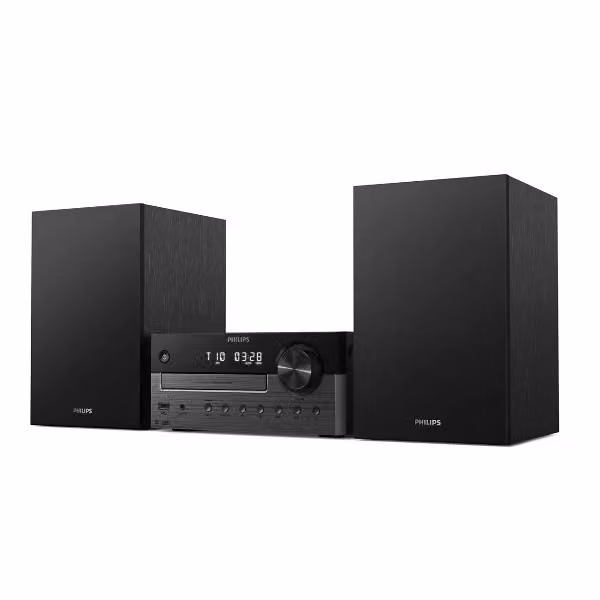 Microsistema Hi-Fi Philips TAM4505M2/12 con Bluetooth e USB, 80W, Nero e Grigio – 2