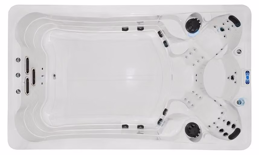 Massagebad Outdoor-Spa Whirlpool Hot Tub Blubberbad Hydromassagewanne 398x230cm