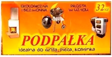 Cubo ecologico per l'accensione del fuoco expessgrill 32kos.