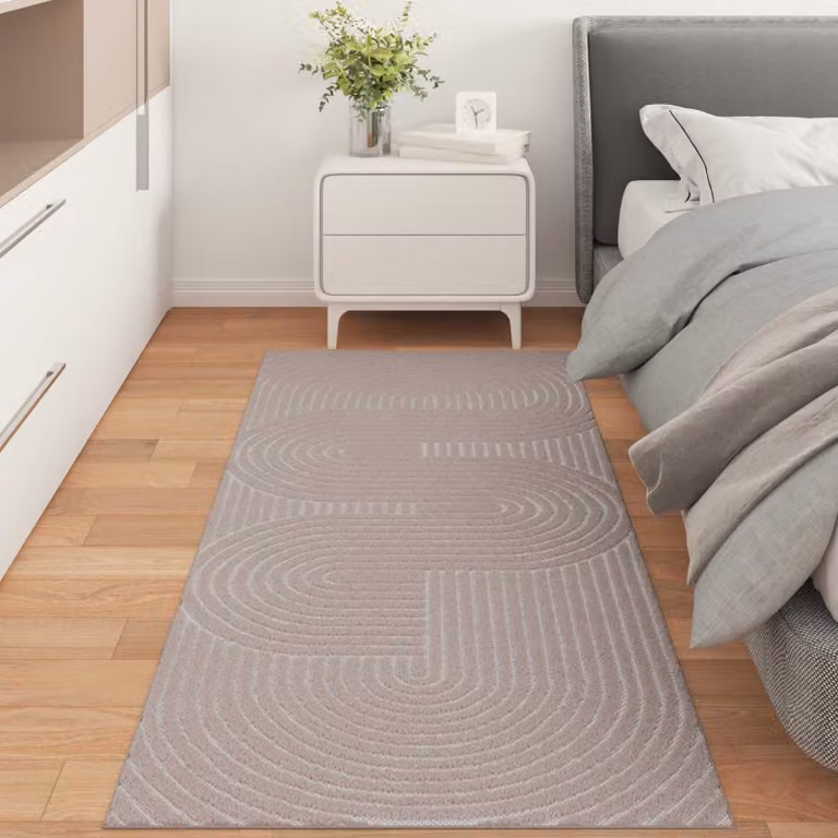 vidaXL Tappeto per uso interno ed esterno PALMERAS Beige 80 x 150 cm