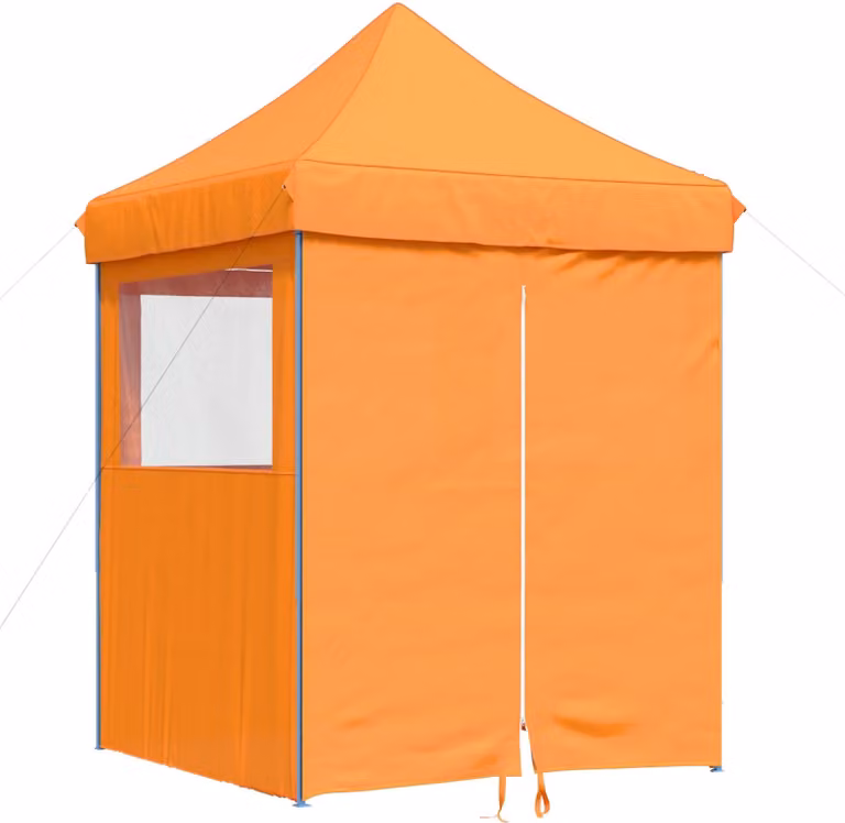 Tenda Party Arancione 200 x 200 x 306 cm Tessuto Oxford