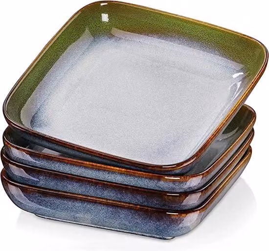 Set di servizio per zuppe e insalata Vancasso in ceramica, multicolore, adatto a microonde e lavastoviglie