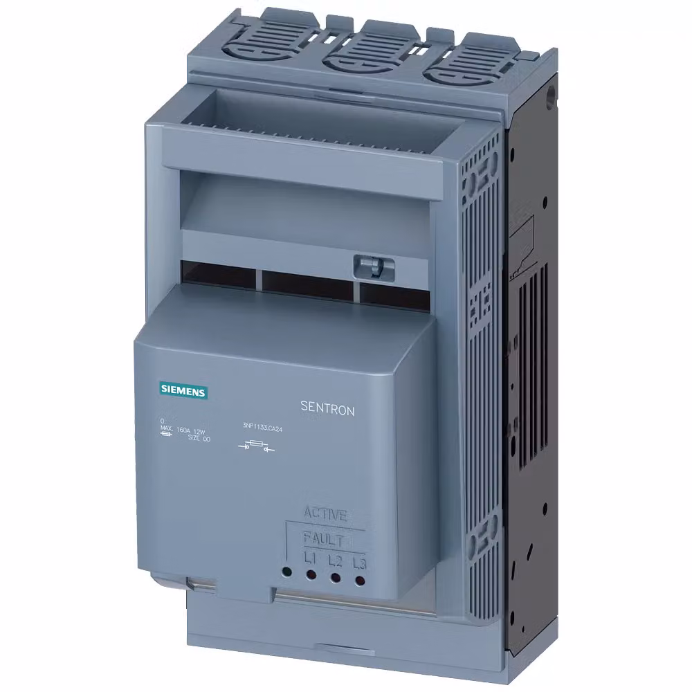 SIEMENS 3NP1133-1CA24 Sezionatore con fusibile Calibro fusibile = 00 160 A 690 V/CA
