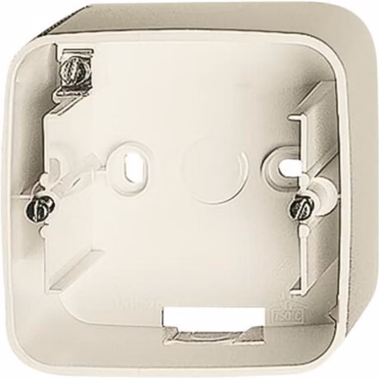 Busch-Jaeger 1701-212 Scatola da incasso a 1 canale per inserti Duro 2000 SI bianco