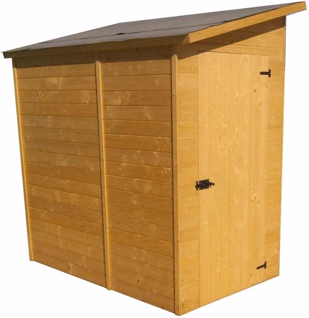 Casetta per bambini Foresta Modello Eden in legno massello marrone con pannelli da 16 mm L: 200 cm, P: 120 cm, H: 220 cm