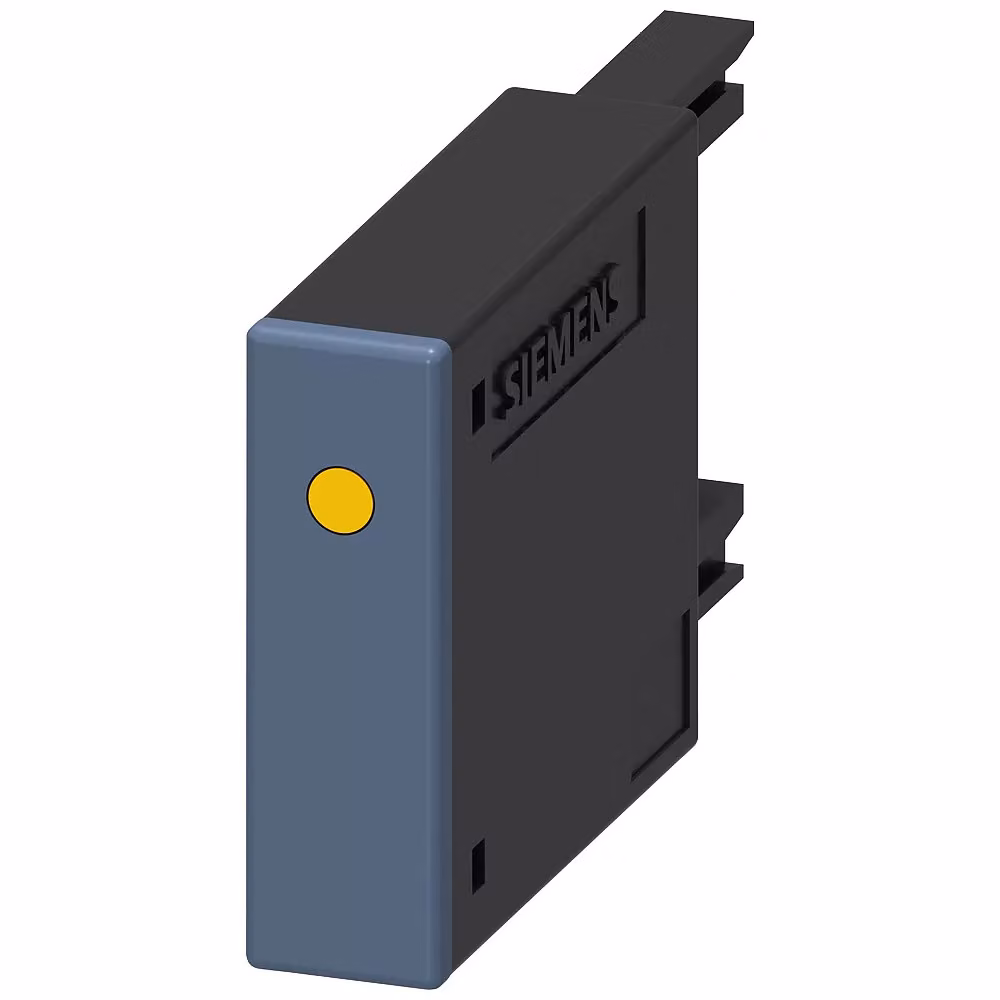 Limitatore di sovratensione Siemens, diodo di soppressione dei disturbi con LED, CC 70-150 V 3RT29161LN00