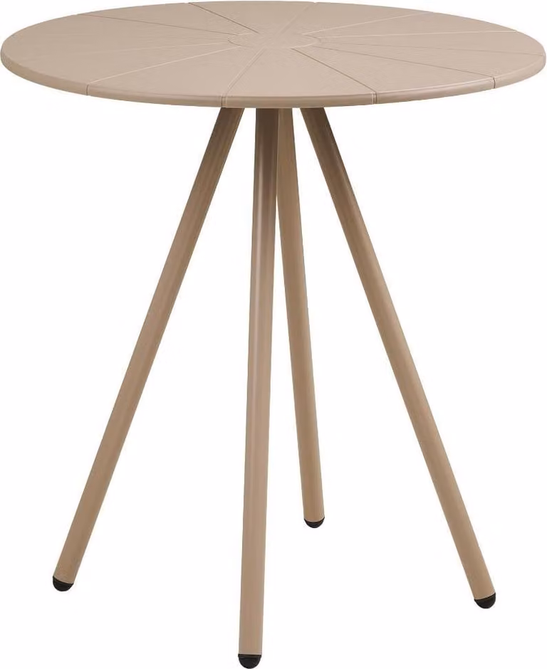 Tavolino Berta Ø70cm color tortora.