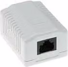 ACT Scatola montata a superficie non schermata 1 porte CAT5E