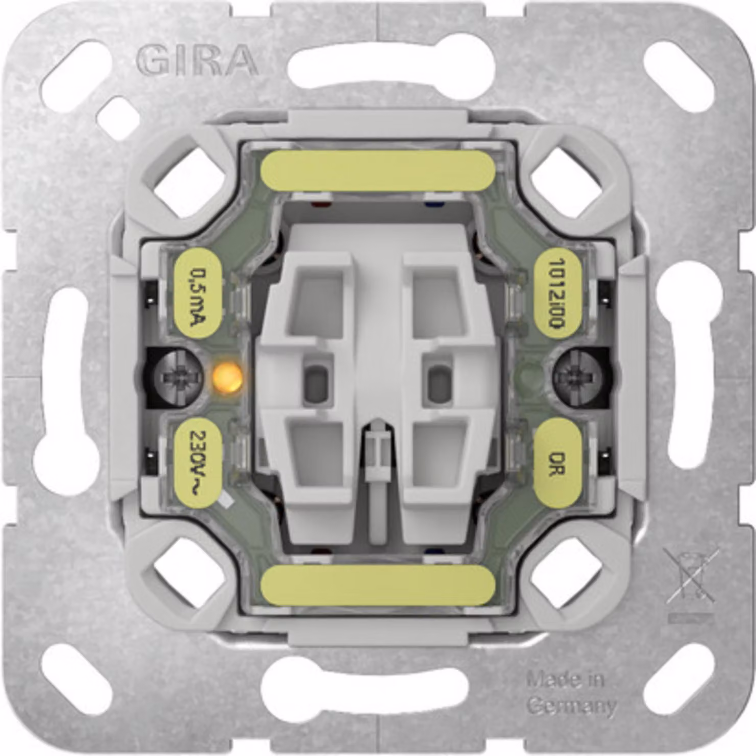 GIRA Wippschalter 311200 Kontroll Aus 2-p Einsatz (311200)