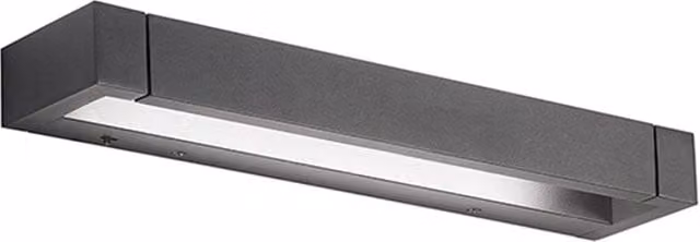 Applique Moderna Sway Perenz Illumina in Metallo Nero con LED da 17W e Luce Calda 3000K, Regolabile e da Parete