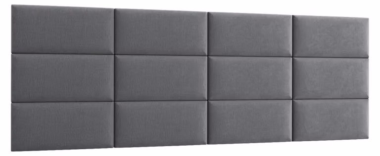Set di pannelli imbottiti 240x90 VALERIO - grigio