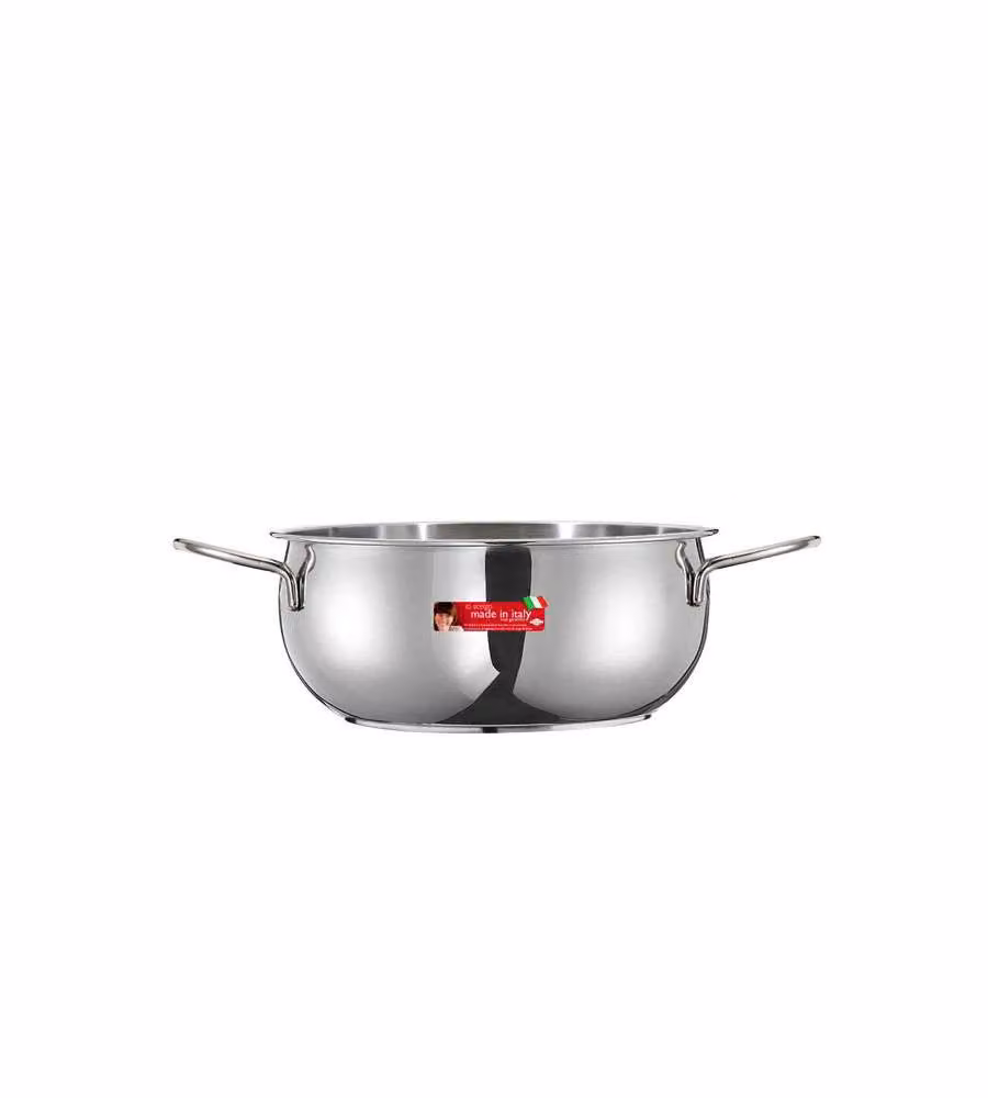 Casseruola Inox 2 Manici Cm 20 River Inoxriv