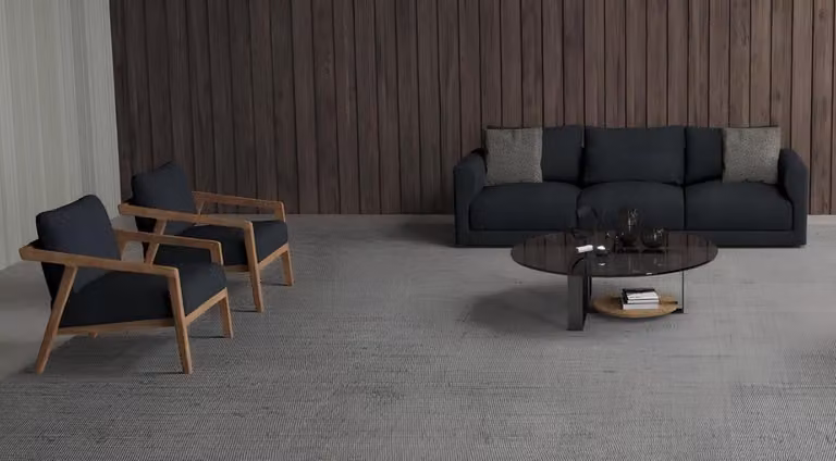 Sofa 3 Sitzer mit Sessel Die Ästhetik der Gemütlichkeit - jeden Tag