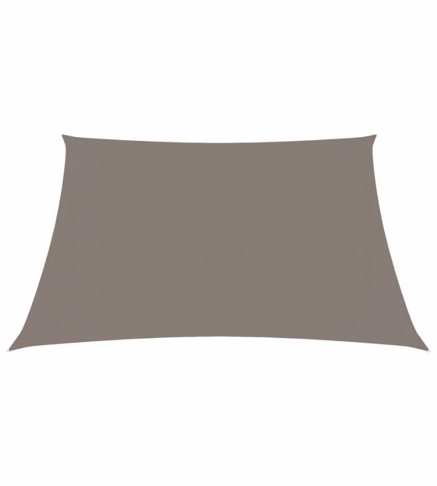 Vela Parasole Quadrata vidaXL in Tela Oxford Beige o Grigia 4 x 4 m – 2