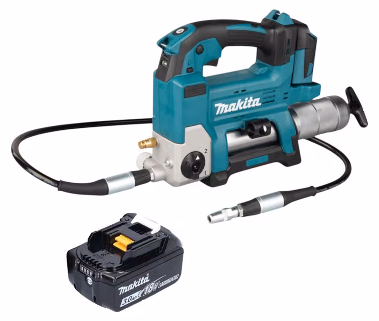 Ingrassatore a batteria Makita DGP 180 F1 18 V 690 bar + 1x batteria ricaricabile 3.0 Ah - senza caricabatterie