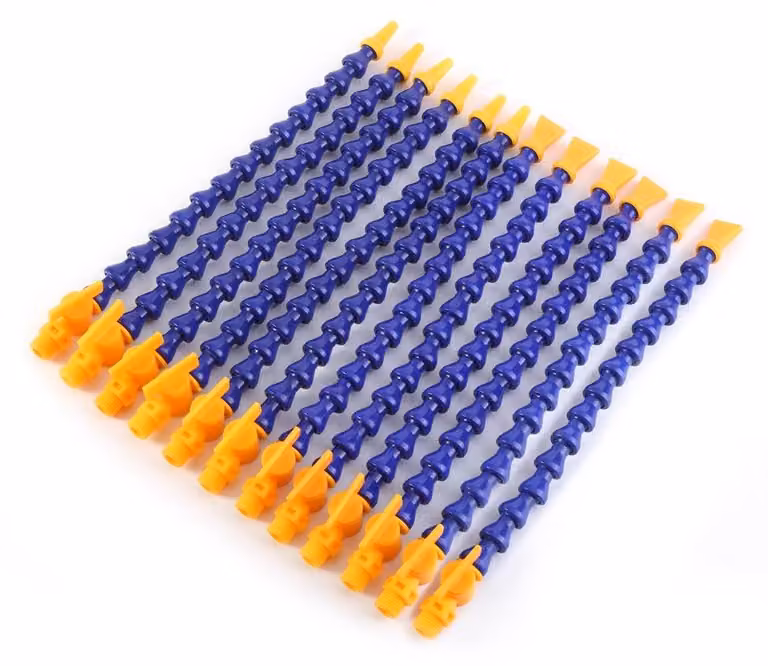 Set di tubi flessibili per liquido di raffreddamento, 6 pezzi, 30 cm, filettatura 1/4 di pollice (PT)