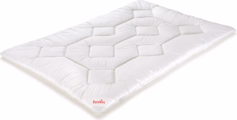 Paradies: Coperta per letto utilizzabile tutto l'anno, modello Anela, caldo medio, dimensione 200x200