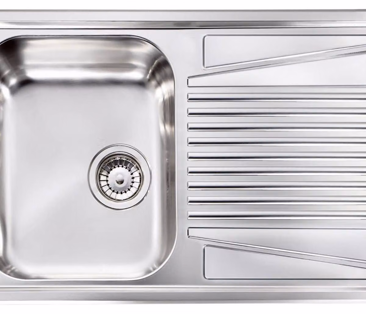 Plados Olympus Lavello montato su piano Rettangolare Acciaio inox